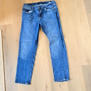 Lucky Brand Men's Straight Blue Jeans